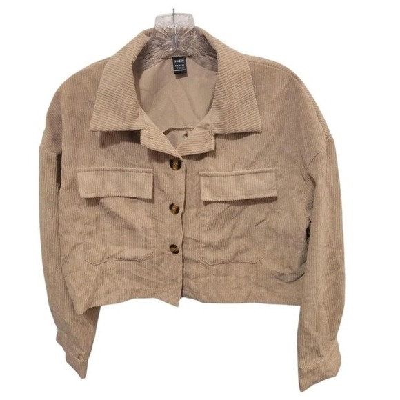 SHEIN Jackets & Blazers - Shein Small Brown Corduroy  Womens Jacket